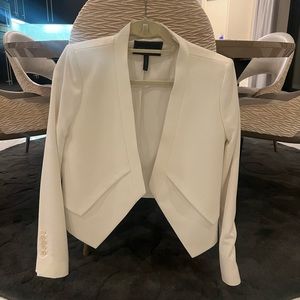 BCBG MAXAZRIA White Jacket Like New Size M